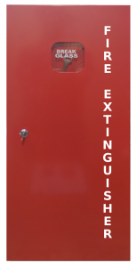 Steel Single Extinguisher Cabinet